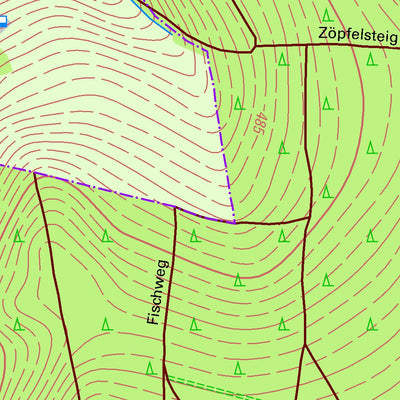 Staatsbetrieb Geobasisinformation und Vermessung Sachsen Burkhardtsdorf, Burkhardtsdorf (1:10,000 scale) digital map