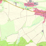 Staatsbetrieb Geobasisinformation und Vermessung Sachsen Calbitz, Wermsdorf (1:10,000 scale) digital map