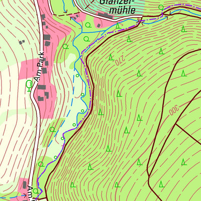 Staatsbetrieb Geobasisinformation und Vermessung Sachsen Callenberg, Callenberg (1:10,000 scale) digital map
