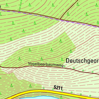 Staatsbetrieb Geobasisinformation und Vermessung Sachsen Cämmerswalde, Neuhausen/Erzgeb. (1:10,000 scale) digital map