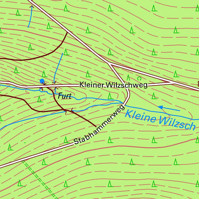 Staatsbetrieb Geobasisinformation und Vermessung Sachsen Carlsfeld, Eibenstock, Stadt (1:10,000 scale) digital map