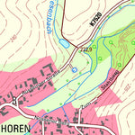 Staatsbetrieb Geobasisinformation und Vermessung Sachsen Choren, Döbeln, Stadt (1:10,000 scale) digital map