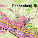 Staatsbetrieb Geobasisinformation und Vermessung Sachsen Clausnitz, Rechenberg-Bienenmühle (1:10,000 scale) digital map