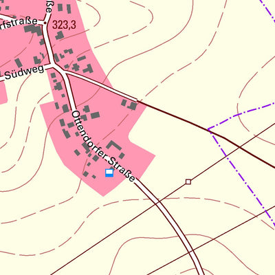 Staatsbetrieb Geobasisinformation und Vermessung Sachsen Claußnitz, Claußnitz (1:10,000 scale) digital map