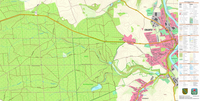 Staatsbetrieb Geobasisinformation und Vermessung Sachsen Colditz, Colditz, Stadt (1:10,000 scale) digital map