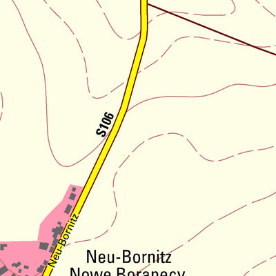 Staatsbetrieb Geobasisinformation und Vermessung Sachsen Cölln, Radibor (1:10,000 scale) digital map