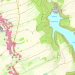 Staatsbetrieb Geobasisinformation und Vermessung Sachsen Colmnitz, Klingenberg (1:10,000 scale) digital map