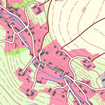 Staatsbetrieb Geobasisinformation und Vermessung Sachsen Colmnitz, Klingenberg (1:10,000 scale) digital map