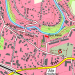 Staatsbetrieb Geobasisinformation und Vermessung Sachsen Copitz, Pirna, Stadt (1:10,000 scale) digital map