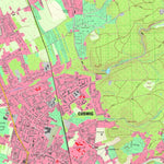 Staatsbetrieb Geobasisinformation und Vermessung Sachsen Coswig, Coswig, Stadt (1:10,000 scale) digital map