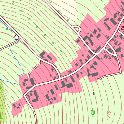 Staatsbetrieb Geobasisinformation und Vermessung Sachsen Cotta, Dohma (1:10,000 scale) digital map