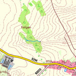 Staatsbetrieb Geobasisinformation und Vermessung Sachsen Crimmitschau, Crimmitschau, Stadt (1:25,000 scale) digital map