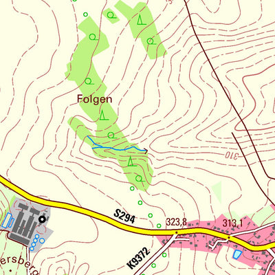 Staatsbetrieb Geobasisinformation und Vermessung Sachsen Crimmitschau, Crimmitschau, Stadt (1:25,000 scale) digital map