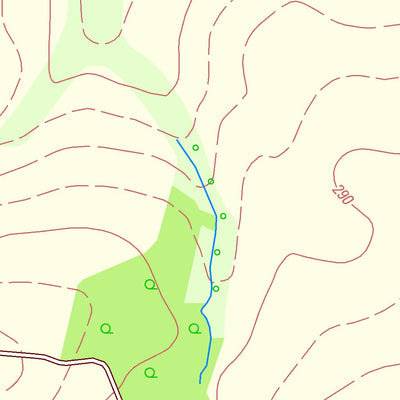 Staatsbetrieb Geobasisinformation und Vermessung Sachsen Crossen, Erlau (1:10,000 scale) digital map