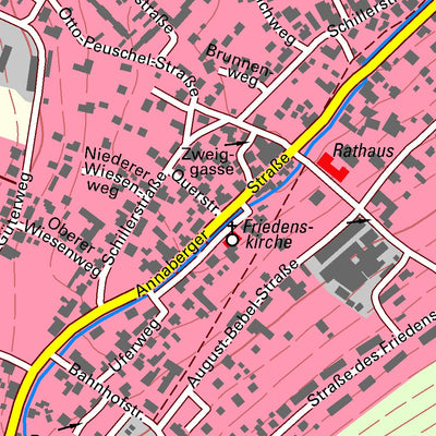 Staatsbetrieb Geobasisinformation und Vermessung Sachsen Crottendorf, Crottendorf (1:10,000 scale) digital map