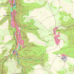 Staatsbetrieb Geobasisinformation und Vermessung Sachsen Cunnersdorf, Glashütte, Stadt (1:10,000 scale) digital map