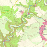 Staatsbetrieb Geobasisinformation und Vermessung Sachsen Cunnersdorf, Hohnstein, Stadt (1:10,000 scale) digital map