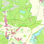 Staatsbetrieb Geobasisinformation und Vermessung Sachsen Dauban, Hohendubrau (1:10,000 scale) digital map