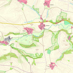 Staatsbetrieb Geobasisinformation und Vermessung Sachsen Daubnitz, Lommatzsch, Stadt (1:10,000 scale) digital map