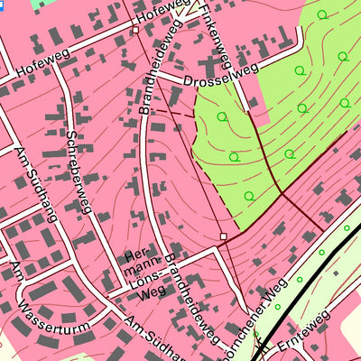 Staatsbetrieb Geobasisinformation und Vermessung Sachsen Dennheritz, Dennheritz (1:10,000 scale) digital map