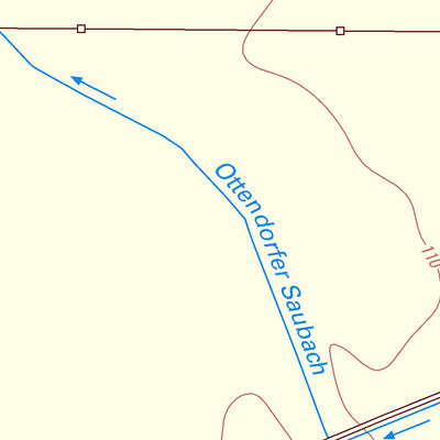 Staatsbetrieb Geobasisinformation und Vermessung Sachsen Deuben, Bennewitz (1:10,000 scale) digital map