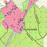 Staatsbetrieb Geobasisinformation und Vermessung Sachsen Deutscheinsiedel, Deutschneudorf (1:10,000 scale) digital map