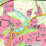 Staatsbetrieb Geobasisinformation und Vermessung Sachsen Deutschenbora, Nossen, Stadt (1:10,000 scale) digital map