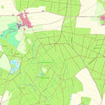 Staatsbetrieb Geobasisinformation und Vermessung Sachsen Diehsa, Waldhufen (1:10,000 scale) digital map