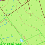 Staatsbetrieb Geobasisinformation und Vermessung Sachsen Diehsa, Waldhufen (1:10,000 scale) digital map