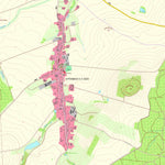 Staatsbetrieb Geobasisinformation und Vermessung Sachsen Dittersbach a. d. Eigen, Bernstadt a. d. Eigen, Stadt (1:10,000 scale) digital map