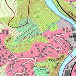 Staatsbetrieb Geobasisinformation und Vermessung Sachsen Dittmannsdorf, Gornau/Erzgeb. (1:10,000 scale) digital map