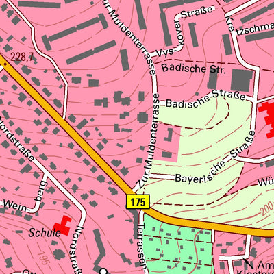 Staatsbetrieb Geobasisinformation und Vermessung Sachsen Döbeln, Döbeln, Stadt (1:10,000 scale) digital map