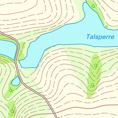 Staatsbetrieb Geobasisinformation und Vermessung Sachsen Doberenz, Königsfeld (1:10,000 scale) digital map