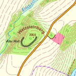 Staatsbetrieb Geobasisinformation und Vermessung Sachsen Doberenz, Königsfeld (1:10,000 scale) digital map
