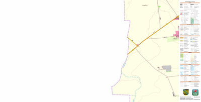 Staatsbetrieb Geobasisinformation und Vermessung Sachsen Döhlen, Markranstädt, Stadt (1:10,000 scale) digital map