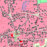 Staatsbetrieb Geobasisinformation und Vermessung Sachsen Dölzig, Schkeuditz, Stadt (1:10,000 scale) digital map