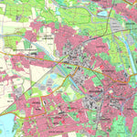 Staatsbetrieb Geobasisinformation und Vermessung Sachsen Dölzig, Schkeuditz, Stadt (1:25,000 scale) digital map