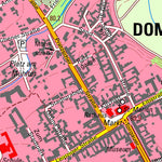 Staatsbetrieb Geobasisinformation und Vermessung Sachsen Dommitzsch, Dommitzsch, Stadt (1:10,000 scale) digital map