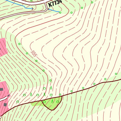 Staatsbetrieb Geobasisinformation und Vermessung Sachsen Dorfchemnitz, Dorfchemnitz (1:10,000 scale) digital map