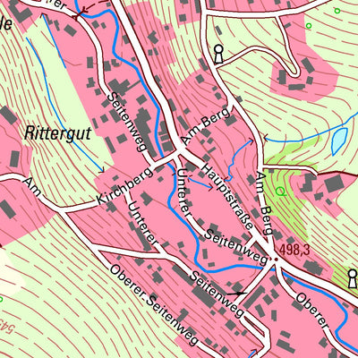 Staatsbetrieb Geobasisinformation und Vermessung Sachsen Dorfchemnitz, Dorfchemnitz (1:10,000 scale) digital map