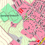 Staatsbetrieb Geobasisinformation und Vermessung Sachsen Drebach, Drebach (1:10,000 scale) digital map