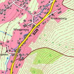Staatsbetrieb Geobasisinformation und Vermessung Sachsen Drebach, Drebach (1:10,000 scale) digital map