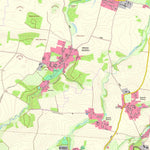 Staatsbetrieb Geobasisinformation und Vermessung Sachsen Drehsa, Weißenberg, Stadt (1:10,000 scale) digital map