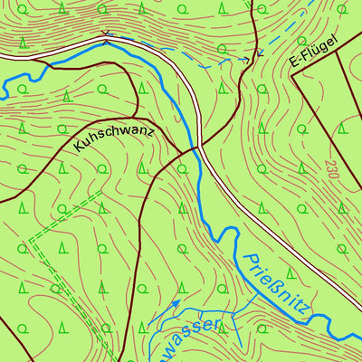 Staatsbetrieb Geobasisinformation und Vermessung Sachsen Dresdner Heide, Dresden, Stadt (1:10,000 scale) digital map