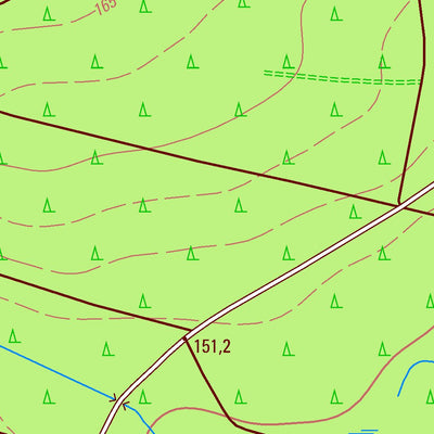 Staatsbetrieb Geobasisinformation und Vermessung Sachsen Droben, Radibor (1:10,000 scale) digital map