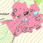 Staatsbetrieb Geobasisinformation und Vermessung Sachsen Droßdorf, Tirpersdorf (1:10,000 scale) digital map