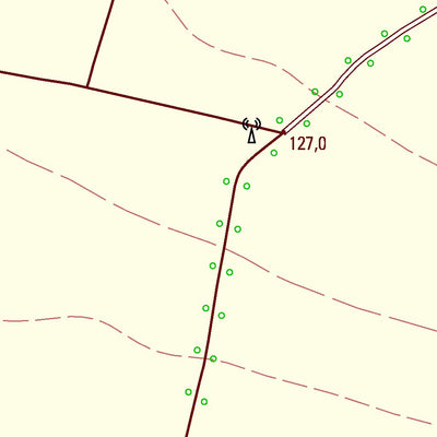 Staatsbetrieb Geobasisinformation und Vermessung Sachsen Durchwehna, Laußig 1 (1:10,000 scale) digital map
