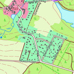 Staatsbetrieb Geobasisinformation und Vermessung Sachsen Durchwehna, Laußig 3 (1:10,000 scale) digital map