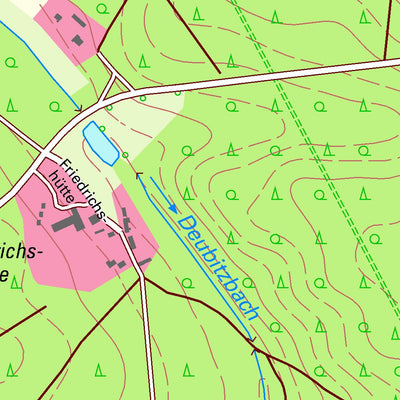 Staatsbetrieb Geobasisinformation und Vermessung Sachsen Durchwehna, Laußig 4 (1:10,000 scale) digital map