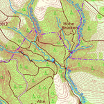 Staatsbetrieb Geobasisinformation und Vermessung Sachsen Dürrröhrsdorf-Dittersbach, Dürrröhrsdorf-Dittersbach (1:25,000 scale) digital map